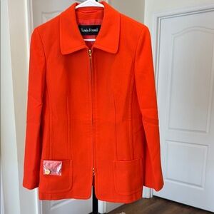 Louis Feraud Vintage Coat 🧡 Size 10